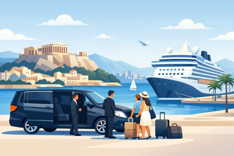 Athens Cruise Port Transfer in Total Comfort