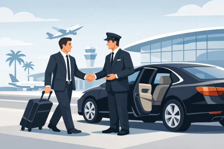 Business Traveler Airport Pickup Example