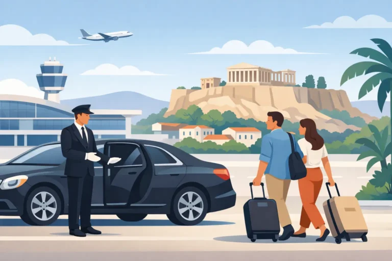 How Private Airport Pickup Works in Athens